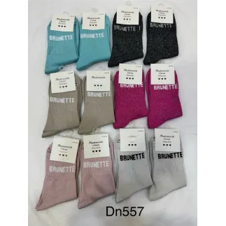 Chaussettes Paillettes Brunette