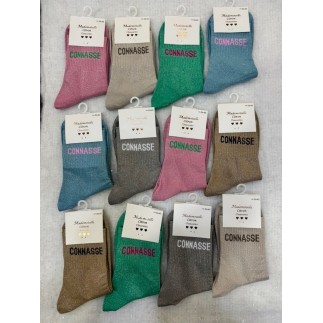 Chaussettes Paillettes Connasse (prévente)