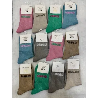 Chaussettes Paillettes Connasse