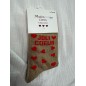 Chaussettes Paillettes Joli Coeur doré