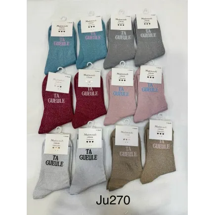 Chaussettes Paillettes Ta gueule