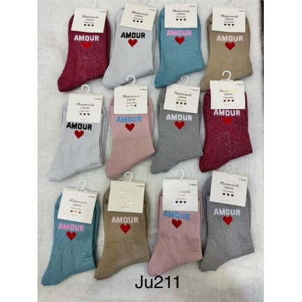 Chaussettes Amour coeur