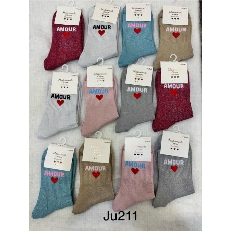 Chaussettes Amour coeur