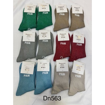 CHAUSSETTES PAILLETTES PAIN