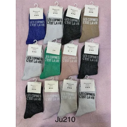 Chaussettes Paillettes Les Copine c'est la vie