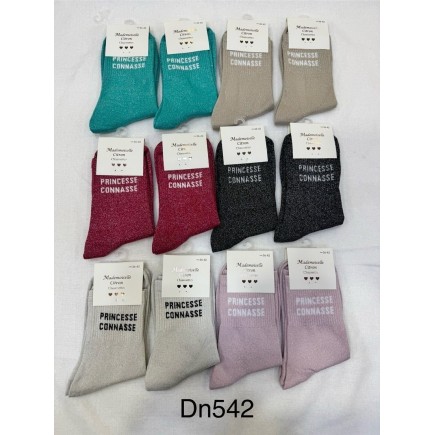 CHAUSSETTES PAILLETTES PRINCESSE CONNASSE