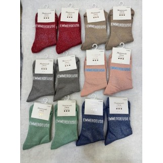 Chaussettes Paillettes Emmerdeuse