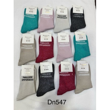 Chaussettes Paillettes Fabuleuse Emmerdeuse