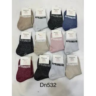 Chaussettes Paillettes Amoureuse