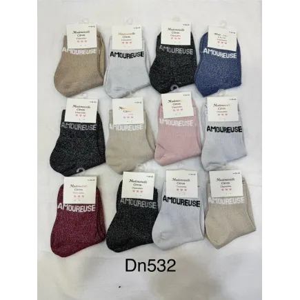 Chaussettes Paillettes Amoureuse