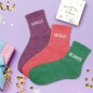 Coffret trio chaussettes paillettes geniale Coffret trio chaussettes paillettes geniale