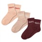 Coffret trio chaussettes paillettes cocotte