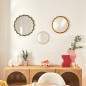 Lot de 3 miroirs vague Judy ronds