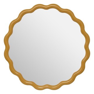 Lot de 3 miroirs vague Judy ronds coloré pas cher