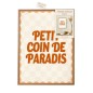 Toile tuftee petit coin de paradis Toile tuftee petit coin de paradis