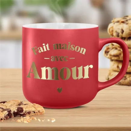 Mugs mat bonheur amour famille maison
