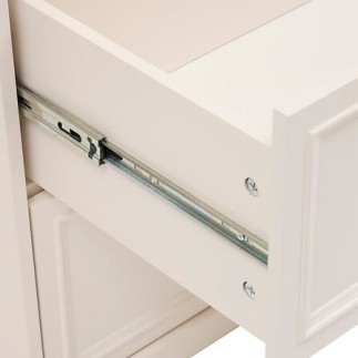 Commode 3 tiroirs Mohea ivoire