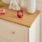 Commode 3 tiroirs Mohea ivoire