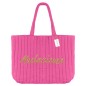 Sac shopping Audacieuse rose