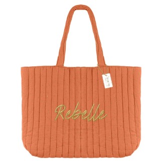 Sac shopping Rebelle orange
