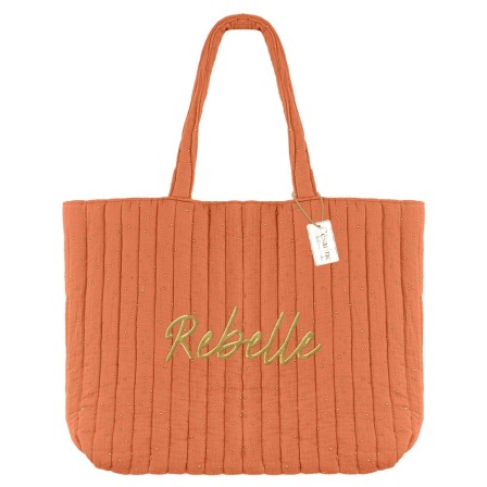 Sac shopping Rebelle orange