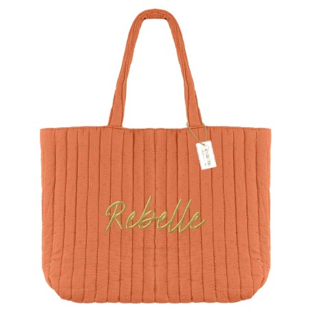 Sac shopping Rebelle orange