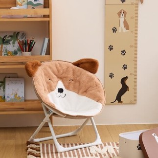 Fauteuil pliant Falten décor chien pour enfant pas cher