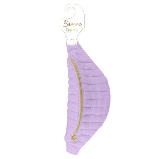 Banane Gaze De Coton Violet