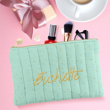Pochette Bichette bleu