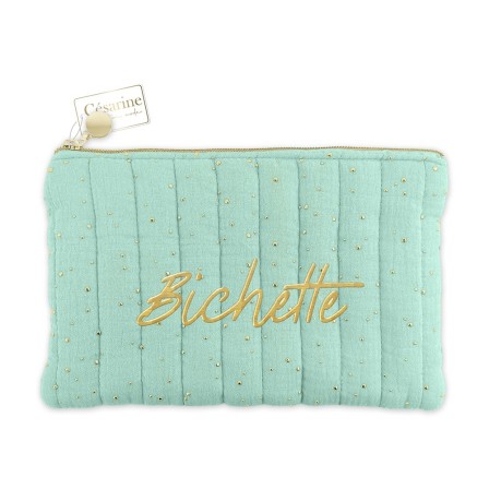 Pochette Bichette bleu