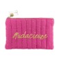 Pochette Audacieuse rose fuschia