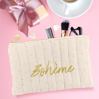 Pochette Bohème beige