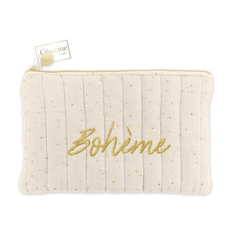 Pochette Bohème beige