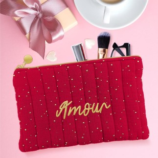 Pochette Amour rouge