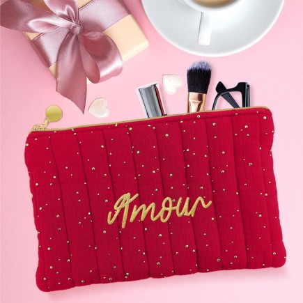 Pochette Amour rouge