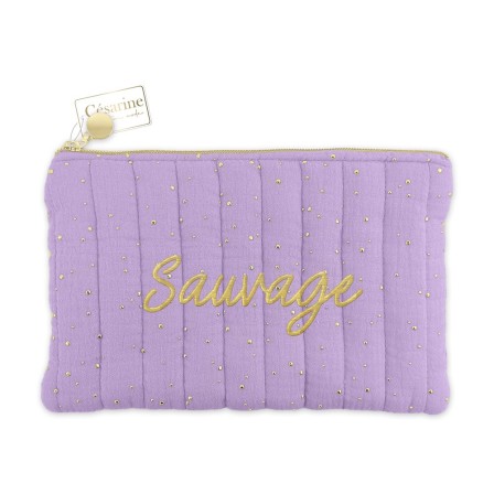 Pochette Sauvage violet Pochette Sauvage violet