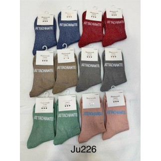 CHAUSSETTES PAILLETTES ATTACHIANTE