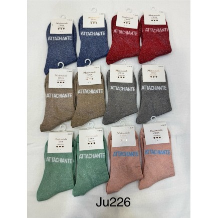 CHAUSSETTES PAILLETTES ATTACHIANTE