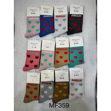 Chaussettes Amour petits coeurs