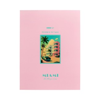 LIVRE RANGEMENT DECO MIAMI 33X25CM