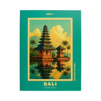 LIVRE RANGEMENT DECO BALI 33X25CM