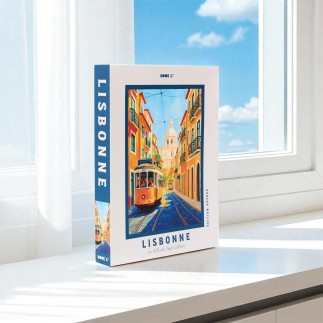 LIVRE RANGEMENT DECO LISBONNE 33X25CM