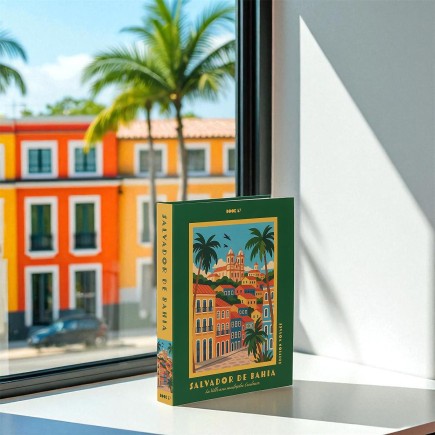 LIVRE RANGEMENT DECO SALVADOR DE BAHIA 33X25CM