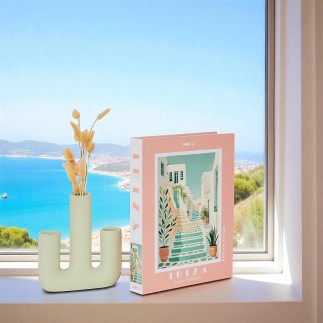 LIVRE RANGEMENT DECO IBIZA 33X25CM