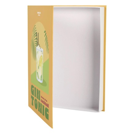 LIVRE RANGEMENT DECO COCKTAILS GIN TONIC