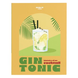 LIVRE RANGEMENT DECO COCKTAILS GIN TONIC