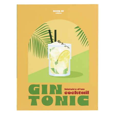 LIVRE RANGEMENT DECO COCKTAILS GIN TONIC