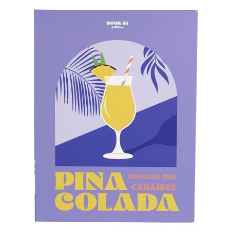 LIVRE RANGEMENT DECO COCKTAILS PINA COLADA