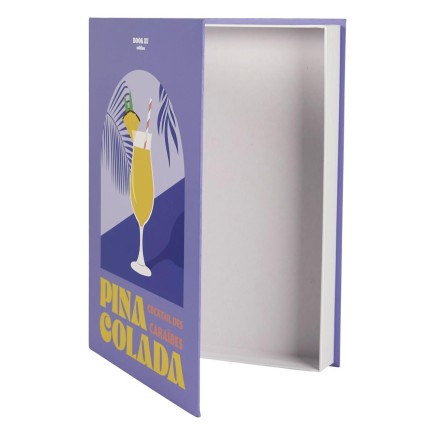 LIVRE RANGEMENT DECO COCKTAILS PINA COLADA