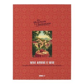 LIVRE RANGEMENT DECO GIORNI FELICI AMOUR ET SOLEIL